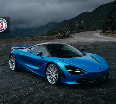 Фото дисков HRE P104SC на McLaren 720S