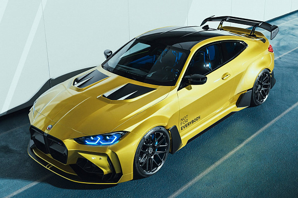 Фото дисков Brixton Forged TR08 Черный сатин на BMW 4/M4 (G22/G82)