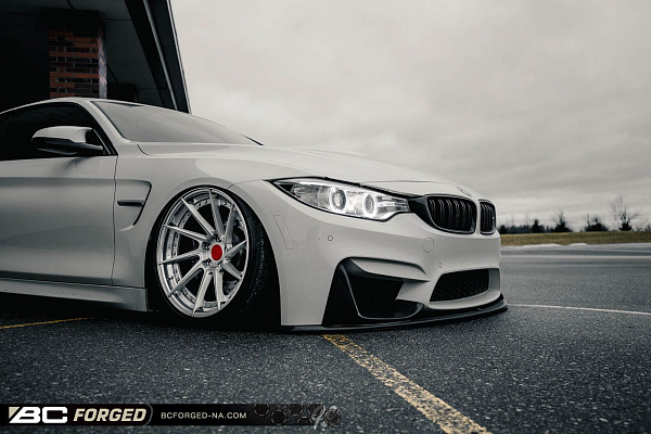 Фото дисков BC Forged HCA210 Глянцевый лак на BMW 4/M4 (F32/F82)