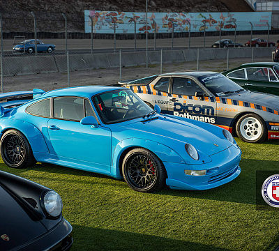 Фото дисков HRE C100 на Porsche 911 IV