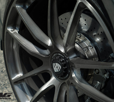 Фото дисков HRE P104 на Porsche 911 VII