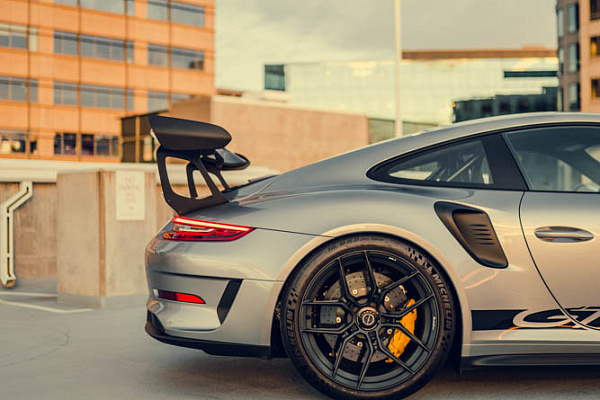 Фото дисков Brixton Forged CM5-R Матовый графит на Porsche 911 VII