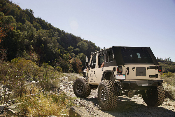 Фото дисков Black Rhino YORK Черный сатин на Jeep Wrangler III (JK)