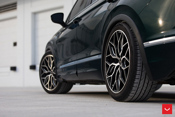 Фото дисков Vossen HF-2 Алмазная проточка на Volkswagen Tiguan II