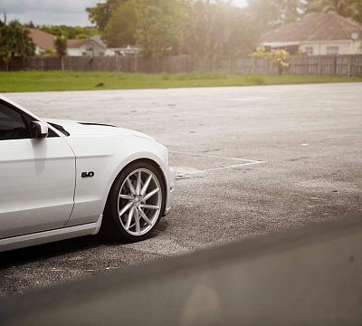 Фото дисков Vossen CVT на Ford Mustang V