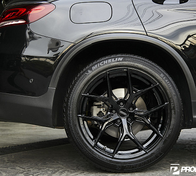 Фото дисков Vossen HF-5 на Mercedes-Benz GLC (X253, C253)