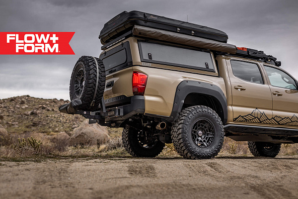 Фото дисков HRE FT1 Черный сатин на Toyota Tacoma III