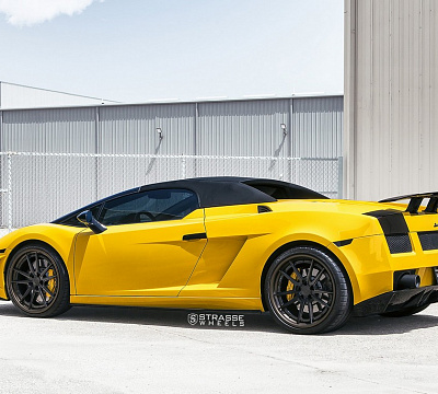 Фото дисков Strasse Wheels SV1 Deep Concave FS на Lamborghini Gallardo