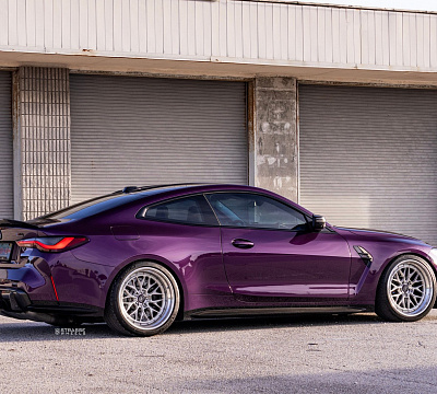 Фото дисков Strasse Wheels SV10M Track на BMW 4/M4 (G22/G82)