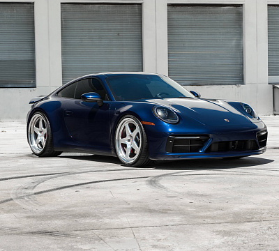 Фото дисков HRE 527 на Porsche 911 VIII
