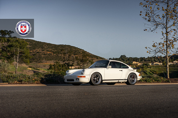Фото дисков HRE 527 Черный сатин на Porsche 911 II