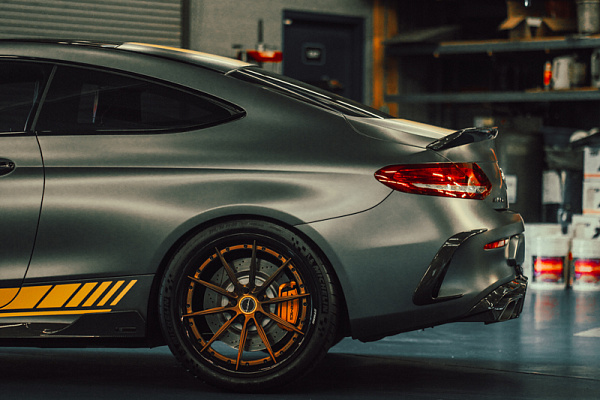 Фото дисков Brixton Forged R11-R Сатиновое темное золото на Mercedes-Benz C-Class (W205)