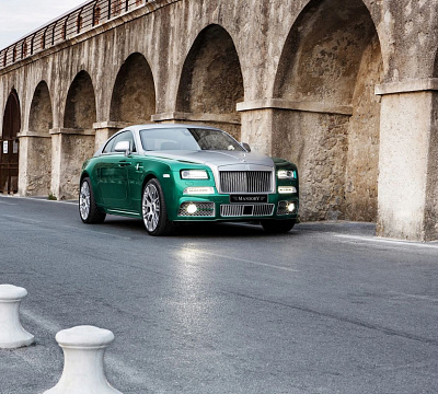 Фото дисков Mansory V.6 на Rolls-Royce Wraith