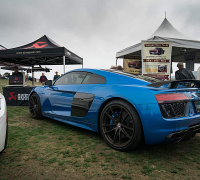 Фото дисков HRE P104 на Audi R8 (4S)