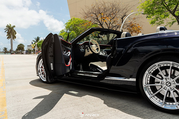 Фото дисков Anrky AN28 Полированный лак на Bentley Continental GT III