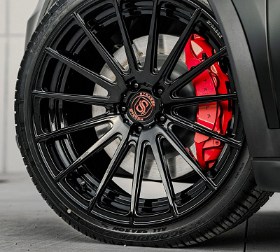 Фото дисков Strasse Wheels SV15 Deep Concave Duoblock на Tesla Model X