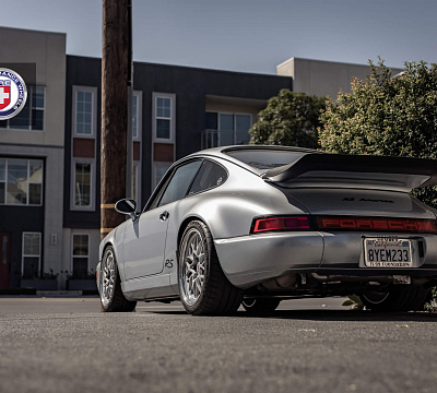 Фото дисков HRE 520 на Porsche 911 III