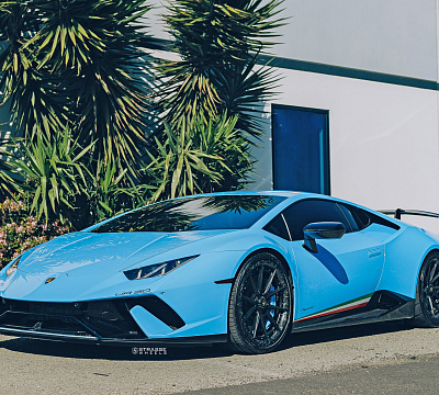 Фото дисков Savini SV10 на Lamborghini Huracan