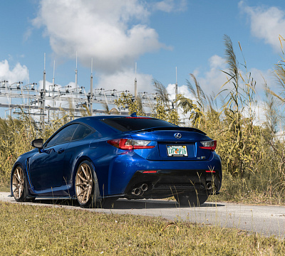 Фото дисков Anrky AN12 на Lexus RC