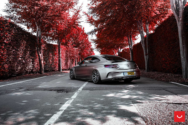 Фото дисков Vossen HF-2 Алмазная проточка на Mercedes-Benz C-Class (W205)