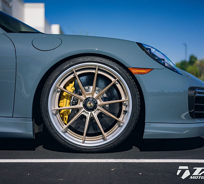 Фото дисков Anrky AN38 на Porsche 911 VII