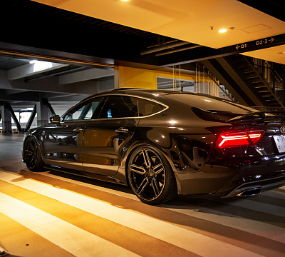 Фото дисков Vossen HF-1 на Audi A/RS 7 (4G)