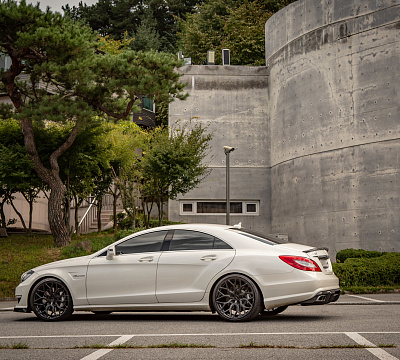 Фото дисков Vossen HF-2 на Mercedes-Benz CLS (C218)