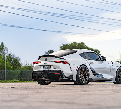 Фото дисков Vossen HF-5 на Toyota Supra A90