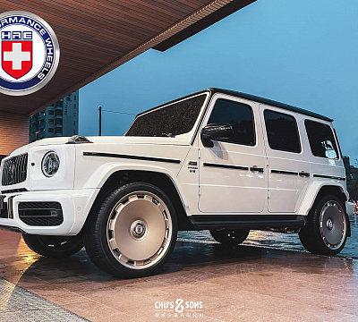 Фото дисков HRE L108M на Mercedes-Benz G-Class III