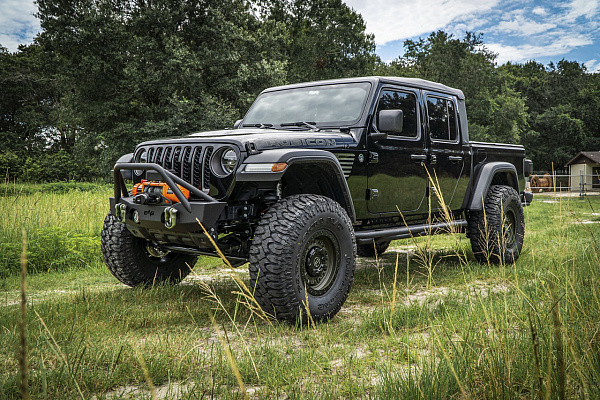 Фото дисков Black Rhino ABRAMS  на Jeep Gladiator II (JT)