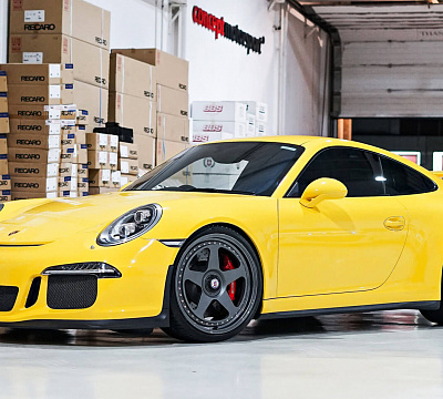 Фото дисков HRE 305 на Porsche 911 VII