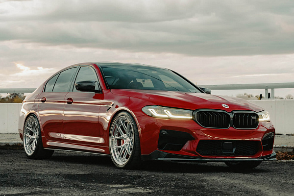 Фото дисков HRE S101SC Полированный лак на BMW 5/M5 (G30/F90)