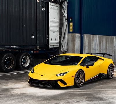 Фото дисков Anrky AN36 на Lamborghini Huracan