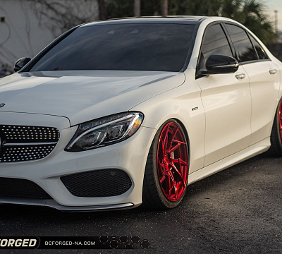 Фото дисков BC Forged HCA222 на Mercedes-Benz C-Class (W205)