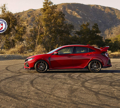 Фото дисков HRE R101 Lightweight на Honda Civic Type R FK8