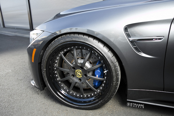 Фото дисков Strasse Wheels R10 Performance Черный сатин на BMW 4/M4 (F32/F82)