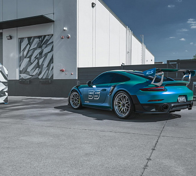 Фото дисков Anrky RS1 на Porsche 911 VII