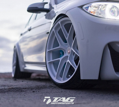 Фото дисков HRE R101 Lightweight на BMW 3/M3 (F3x/F80)