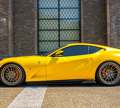 Фото дисков Anrky AN39 на Ferrari 812