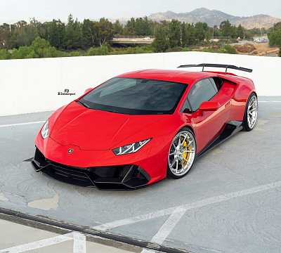 Фото дисков Anrky AN32 на Lamborghini Huracan