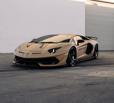 Фото дисков Brixton Forged NC01-R на Lamborghini Aventador