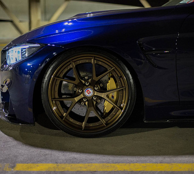 Фото дисков HRE S101 на BMW 4/M4 (F32/F82)