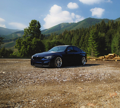 Фото дисков HRE FF11 на BMW 3/M3 (F3x/F80)