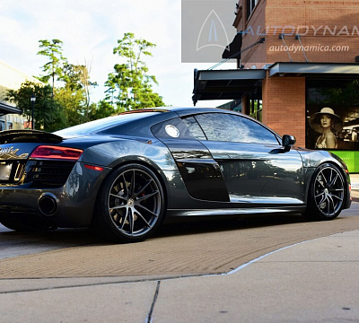 Фото дисков HRE P104 на Audi R8 (Typ 42)