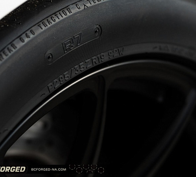 Фото дисков BC Forged RZ10 на Porsche Cayman II