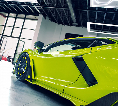 Фото дисков Brixton Forged NC04-R на Lamborghini Revuelto