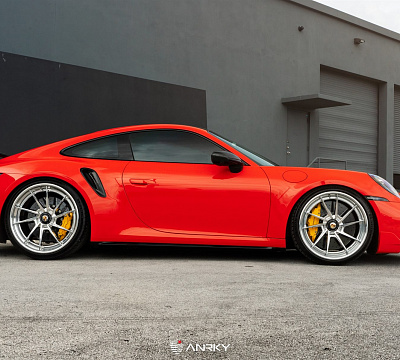 Фото дисков Anrky AN33 на Porsche 911 VIII