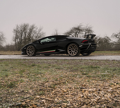 Фото дисков Vossen S17-01 на Lamborghini Huracan