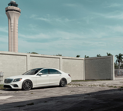 Фото дисков Vossen HF-2 на Mercedes-Benz S-Class (W222, C217)