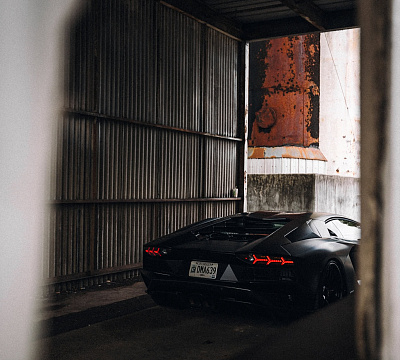 Фото дисков Brixton Forged TR05 на Lamborghini Aventador